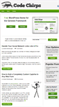 Mobile Screenshot of codechirps.com